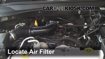 2011 Dodge Nitro Heat 3.7L V6 Air Filter (Engine) Replace